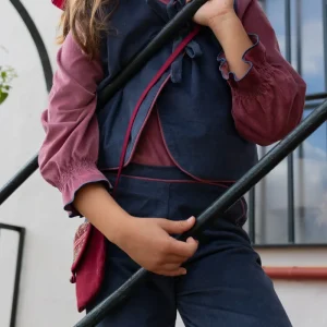 PANTALÓN VELVET AZUL EMPOLVADO