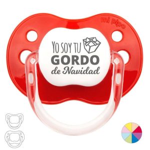 Chupete Navidad Bebe Mi Pipo El gordo de Navidad